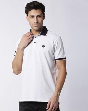 slim fit polo t-shirt