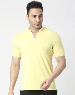 slim fit polo t-shirt