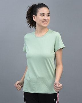 slim fit round-neck t-shirt