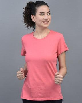 slim fit round-neck t-shirt