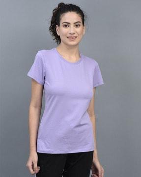 slim fit round-neck t-shirt