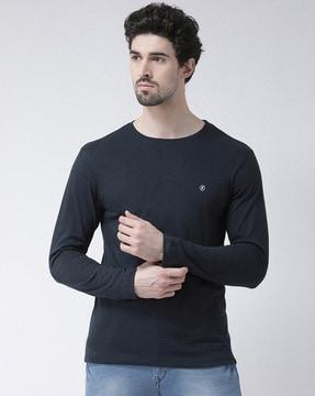 slim fit round-neck t-shirt