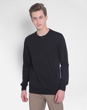 slim fit round-neck t-shirt