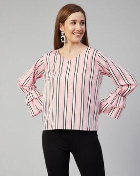 slim fit round-neck top