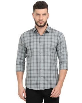 slim fit shirt with full sleeves