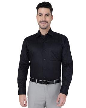 slim fit shirt with full sleeves