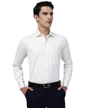 slim fit shirt with full sleeves