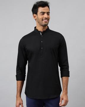 slim fit short kurta