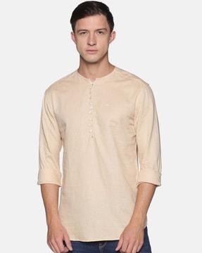 slim fit short kurta