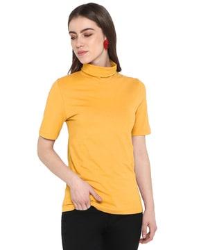 slim-fit short sleeves t-shirt