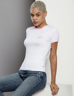 slim fit signature t-shirt