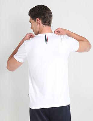 slim fit solid t-shirt