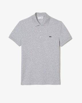 slim fit stretch pique polo t-shirt