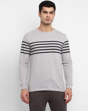 slim fit striped t-shirt