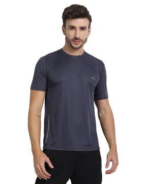 slim fit t-shirt with crew-neck