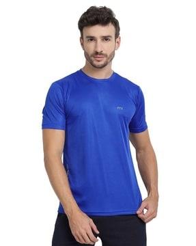 slim fit t-shirt with crew-neck