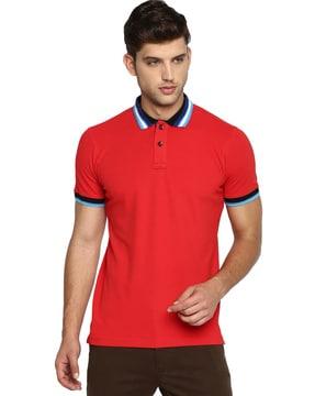 slim fit t-shirt with short sleeves