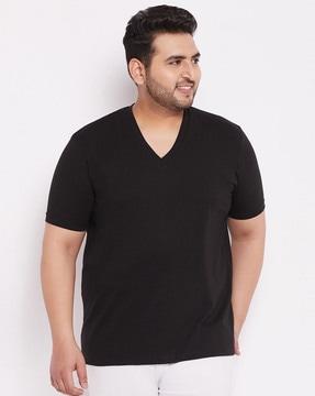 slim fit v-neck t-shirt