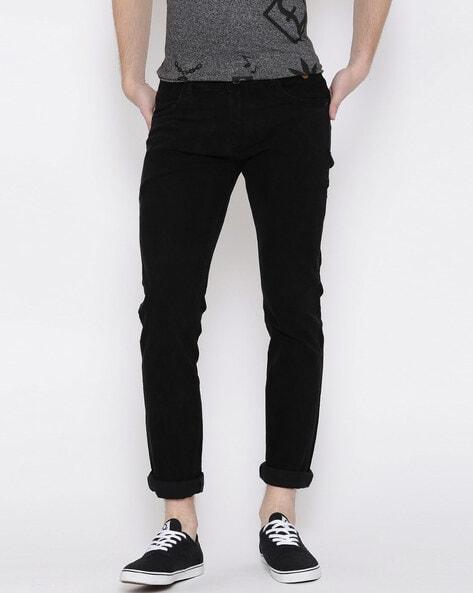 slim jeans with 5-pocket styling