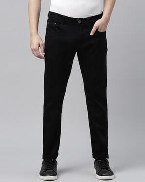 slim jeans with 5-pocket styling