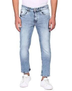 slim jeans with 5 pocket-styling