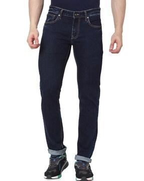 slim jeans with insert pockets