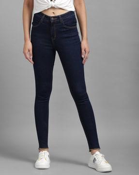 slim jeans with insert pockets