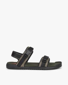 sling-back strappy sandals