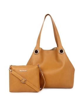 sling bag set with zipper closure