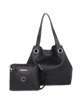 sling bag set with zipper closure