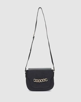 sling bag with buckle strap