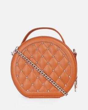 sling bag with detachable chain strap