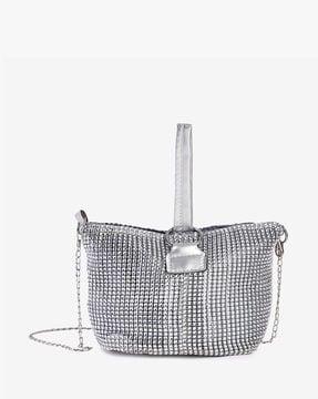 sling bag with detachable chain strap
