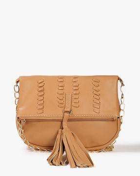 sling bag with tassels