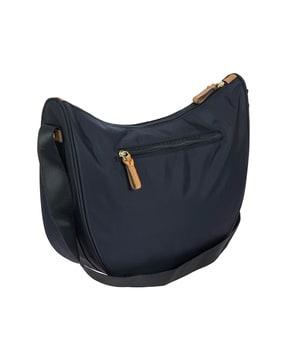 sling bag with zip closure