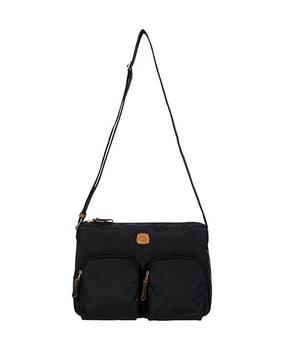 sling bag with zip closure