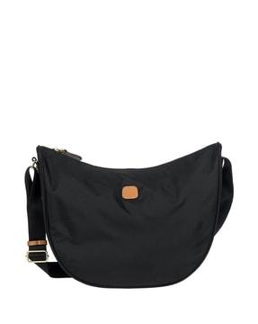 sling bag with zip closure