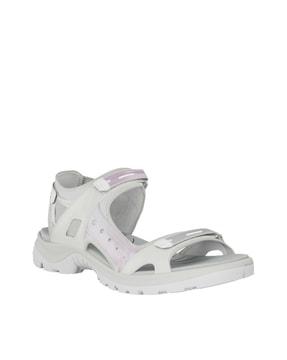 slingback sandals with velcro closure