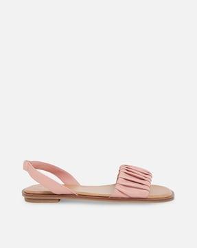slingback strap slip-on sandals