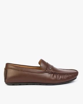 slip-on loafers with braiding