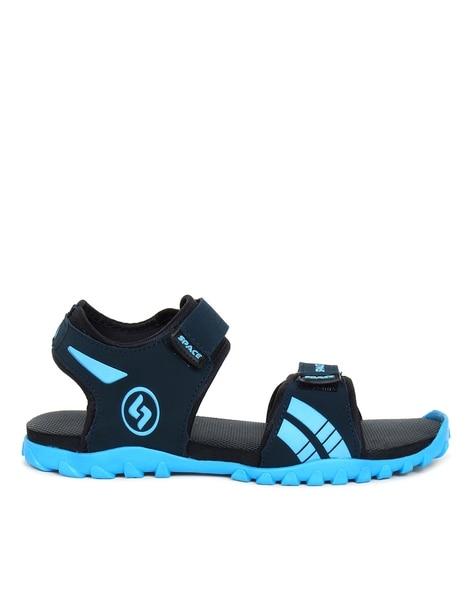 slip-on casual sandals with velcro closure