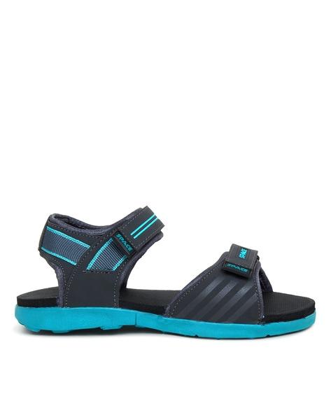 slip-on casual sandals with velcro closure