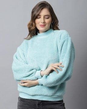 slip-on casual sweatshirt