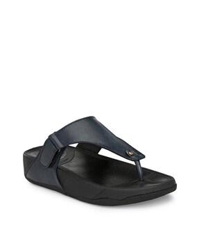 slip-on flat  sandals   