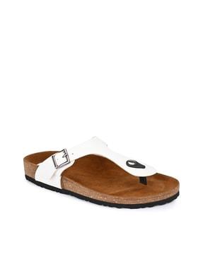 slip-on flat sandals