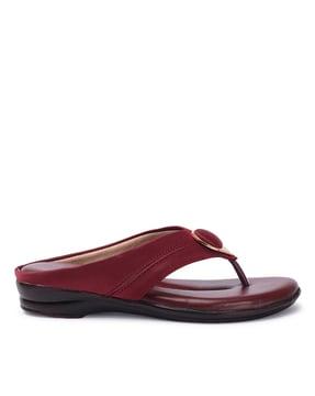 slip-on flat sandals