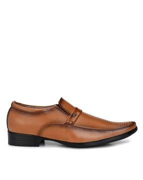 slip-on formal shoes