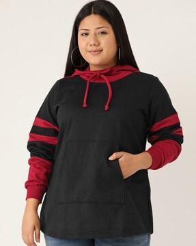 slip on hoodie with kangaroo pocket