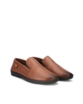 slip-on monk shoes