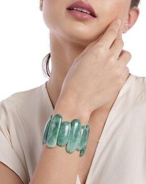 slip-on resin stretch bracelets